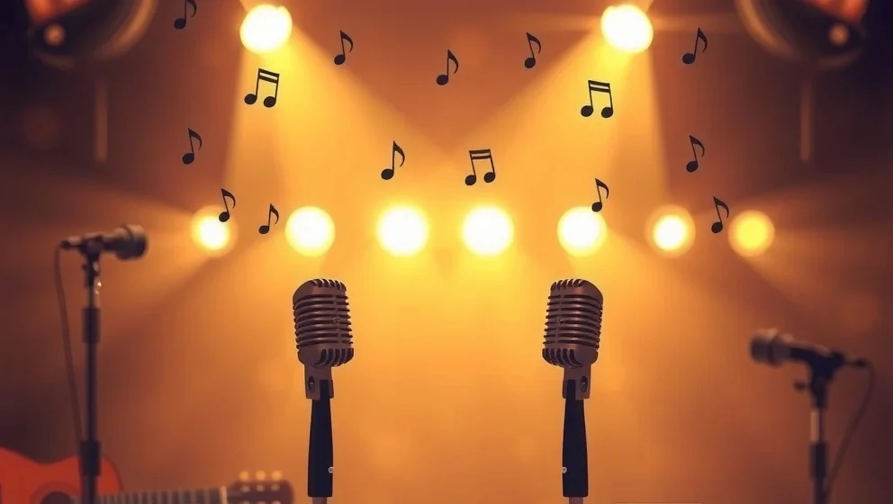 Albin Lee Meldau och Josefin sjunger tillsammans