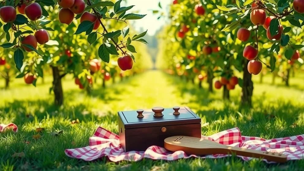 Text till Duran & Mollan äppelmelodin