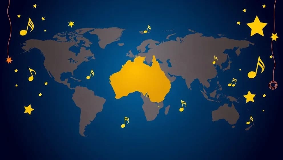 Varför är Australien med i Eurovision